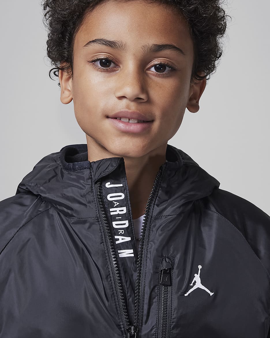 Jordan Big Kids Lightweight Fleece Lined Jacket